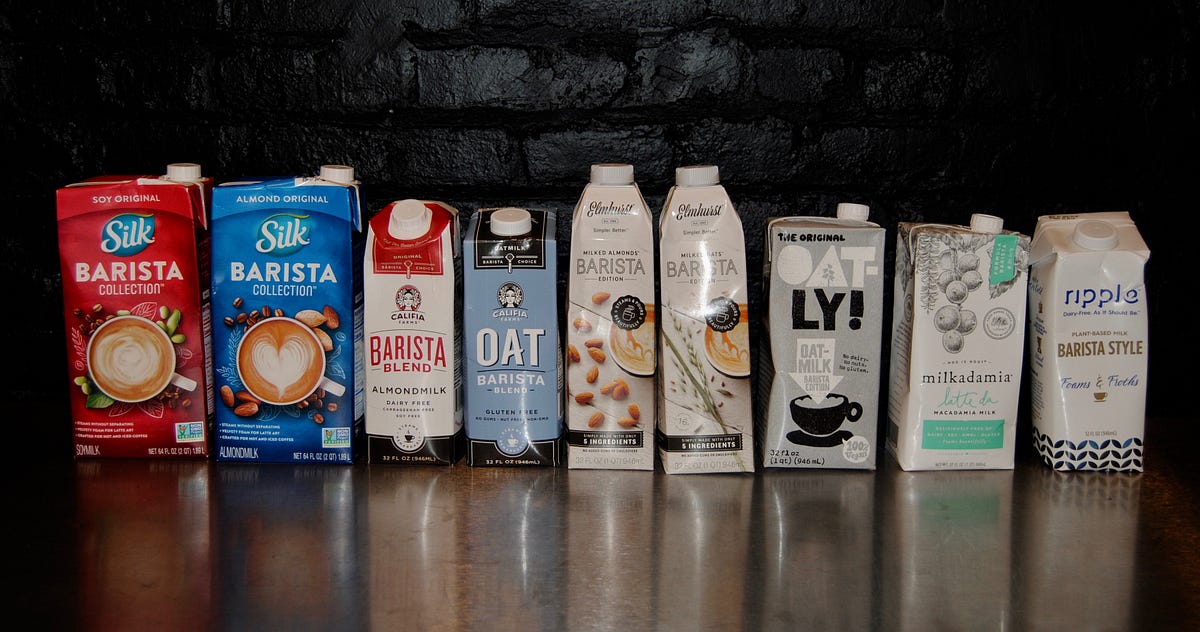 Residence Barista Information to Milk Options