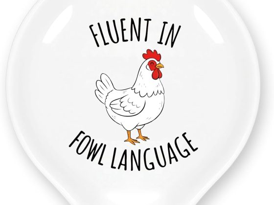 Rooster Spoon Rest, Fluent in Fowl Language Funny Coffee Spoon