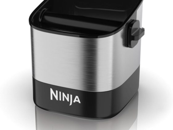 Ninja Luxe Café Knock Box, Accessories for Espresso Machine, Easy &