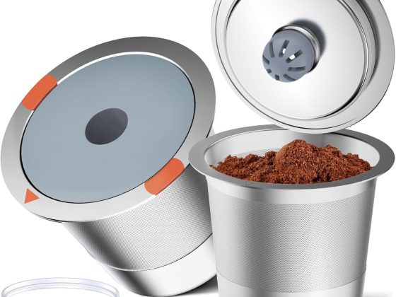 Noalto Reusable K Cups and Coffee Pods,Universal stainless steel k