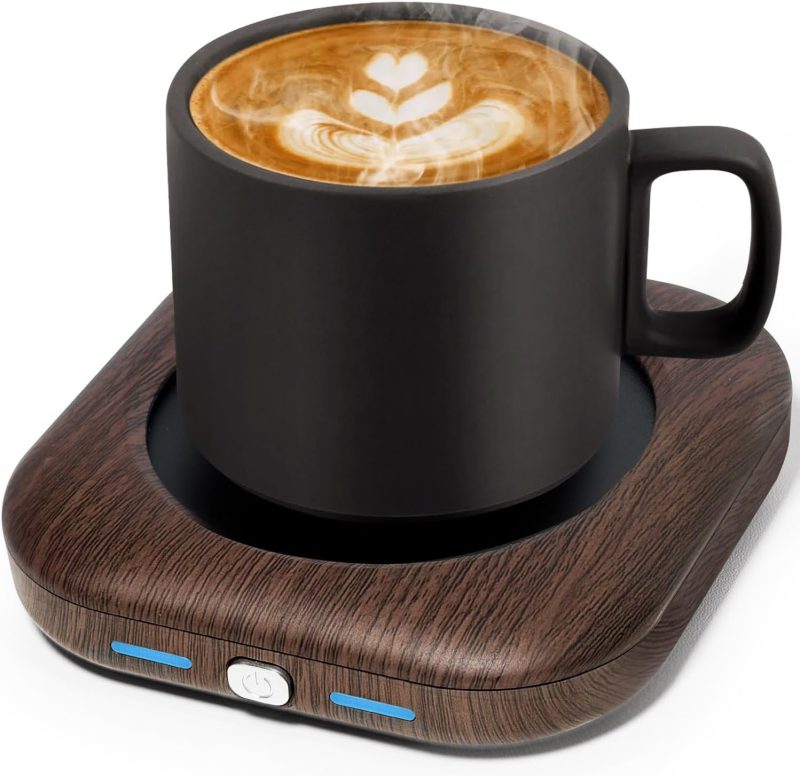Zonopy Mug Warmer – 3-Temp Settings Coffee Mug Warmer for Desk with
