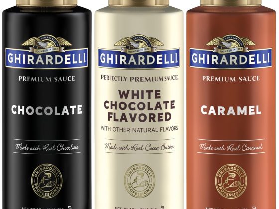 Ghirardelli Squeeze Bottles – Caramel, Chocolate & White Chocolate