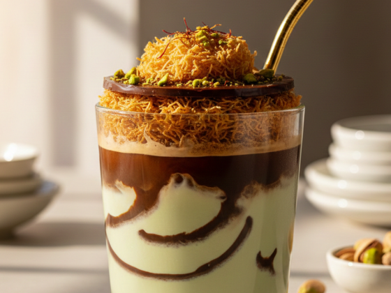Make Your Personal Dubai Chocolate Espresso at House!