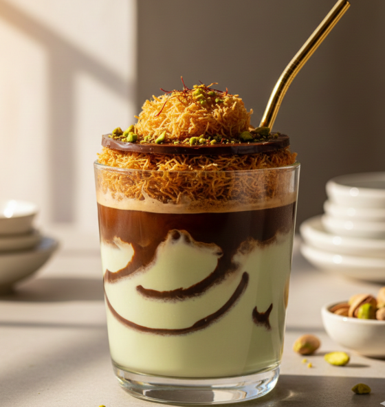 Make Your Personal Dubai Chocolate Espresso at House!