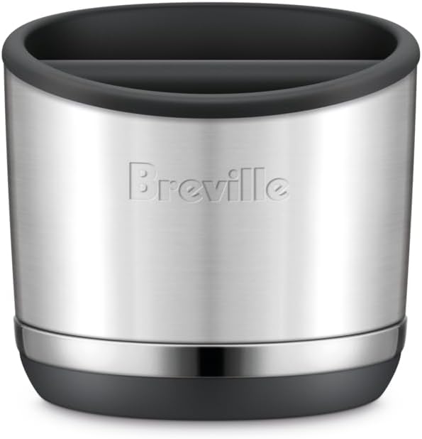 Breville BEA501BSS Knock Box 10 Espresso Machine Accessory, 10 Puck