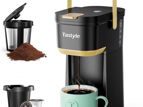 Single Serve One Cup Coffee Maker, for K Cups and Grounds, Mini