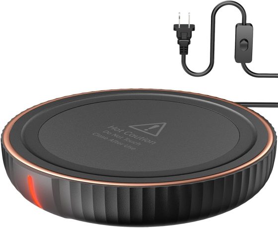 HouseGem Large Candle Warmer Plate – Coffee Cup Mug Warmer for