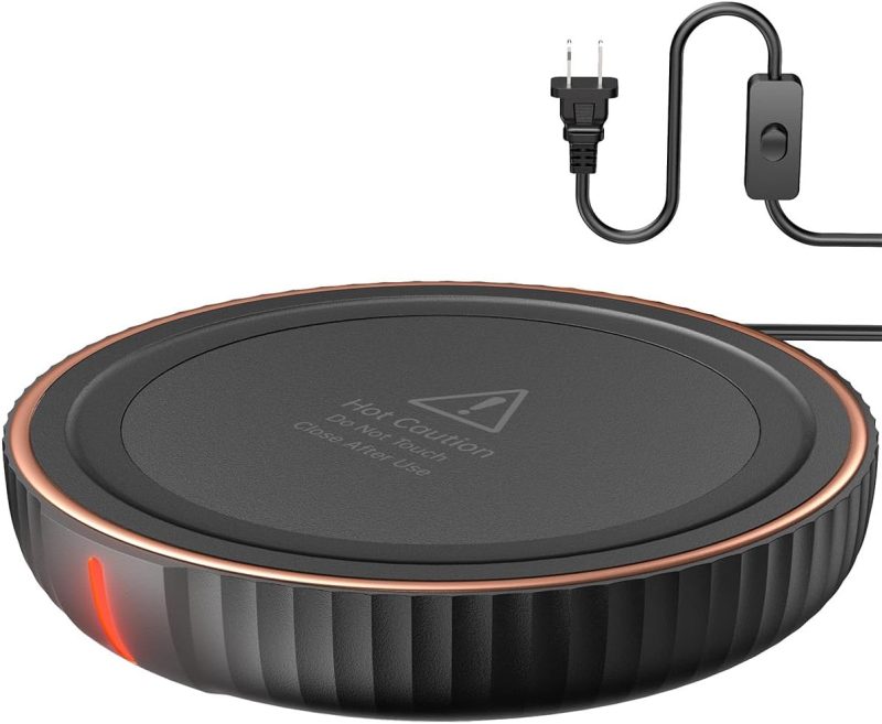 HouseGem Large Candle Warmer Plate – Coffee Cup Mug Warmer for
