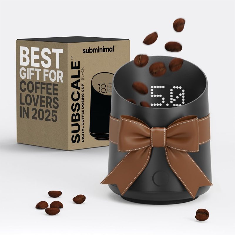 Subminimal Subscale Digital Dosing Cup with LED Display – Sleek &