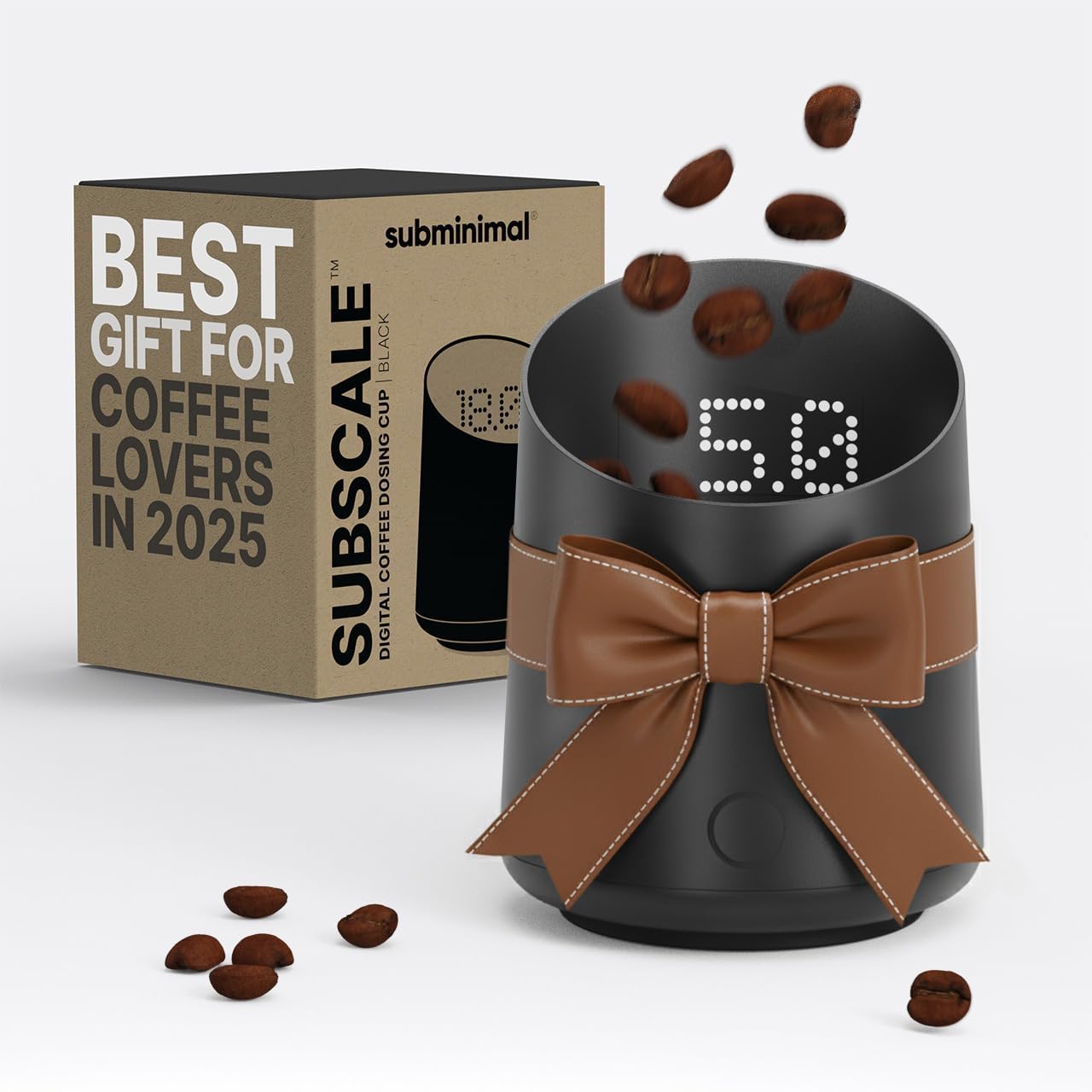 Subminimal Subscale Digital Dosing Cup with LED Display – Sleek &