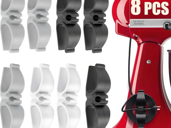 Cord Organizer for Appliances, 8 Pack Upgraded Kitchen Appliance