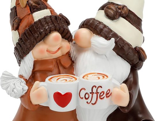Coffee Gnomes Coffee Bar Decor Accessories Spring Summer Gnome