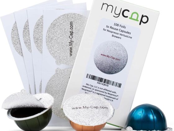My-Cap Foil Seals for Nespresso Vertuo Pods – Reusable Aluminum