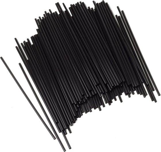 Chef Craft 5 Inch Coffee Stirrer Straws-Set of 150, Pack of 1,