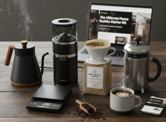 The Ultimate Home Barista Starter Kit: Everything You Need for Café-Quality Coffee