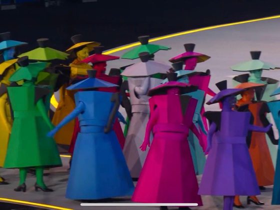 Dancing Moka Pots At The Winter Olympics Loved By All