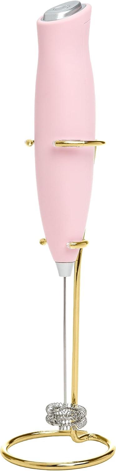 Paris Hilton Electric Handheld Milk Frother with Double Coil Head