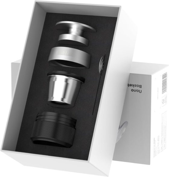 OutIn Nano Espresso Accessories Kit, Basket Plus, double shot