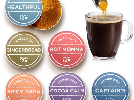 Coffee Dust Flavoring Powder, Sampler Set (72 Servings) – Healthy