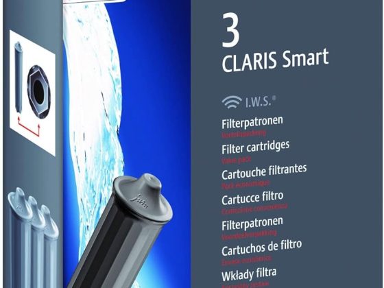 Jura 71794 “Claris Smart Filter Cartridge, Grey, 3-Piece, 5 x 10 x