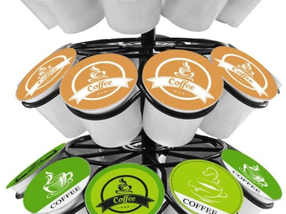 KIMIUP Coffee Pod Holder, K Cup Organizer Compatible with K-Cups(36