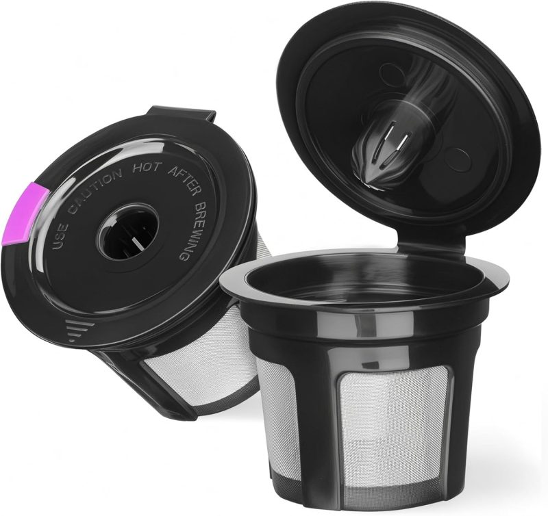 Reusable K Cups for Keurig K Elite, K Classic, K Compact, K Latte,