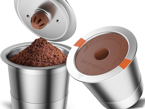 RETHONE K Cup Reusable Coffee Pods, Stainless Steel Reusable K Cups