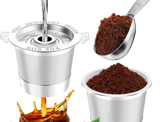 NESSUS 2 Pack Reusable K Cup for Keurig 1.0, Stainless Steel