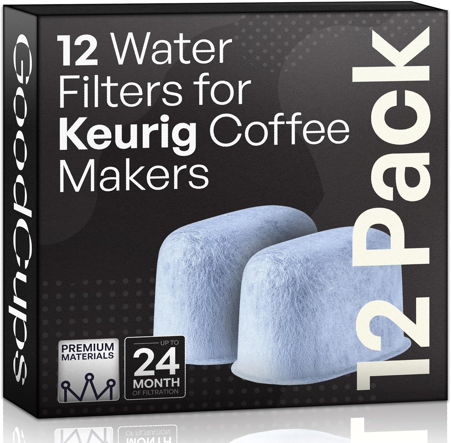 Keurig Filter Replacement – 12 Water Filters for Keurig K-Mini,