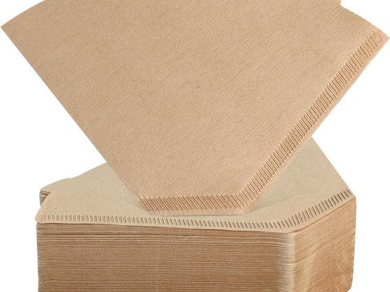 200Pcs Cone Coffee Filters #4, Clinuse Unbleached Size 04 Coffee