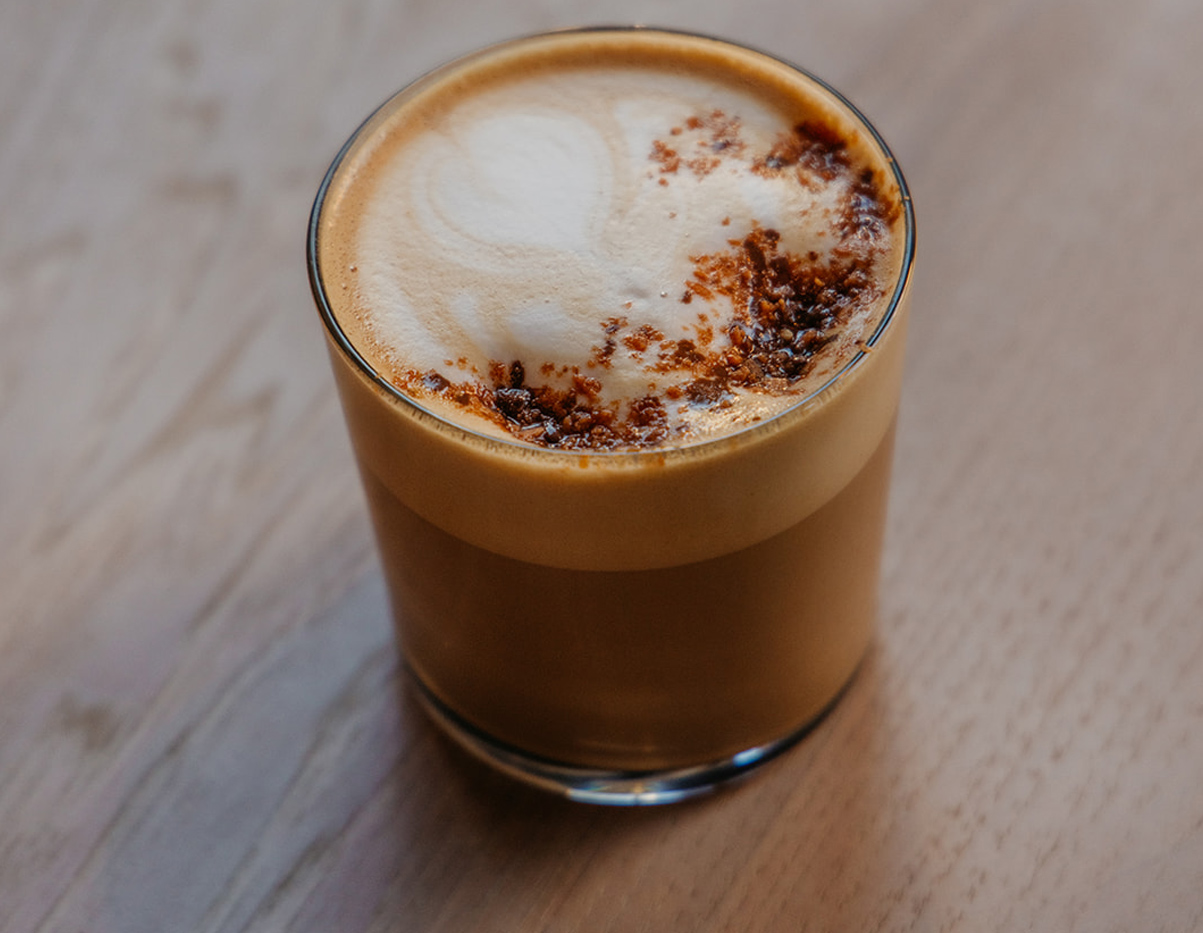On The Menu: The Peanut Brittle Latte At Prince Espresso In Portland, Oregon