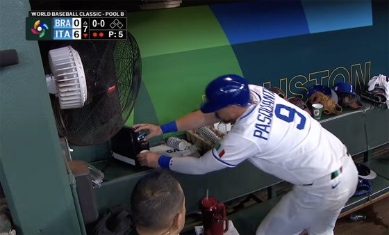Workforce Italy Celebrates Residence Runs At The World Baseball Traditional With Espresso