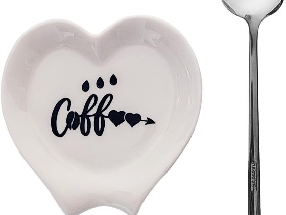 Heart-shaped Coffee Spoon Rest, Mini Coffee Spoon Holder, Small