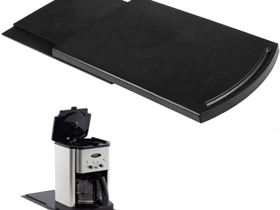 HauSun Handy Sliding Tray Sliding Tray Mat for Coffee Maker,Kitchen