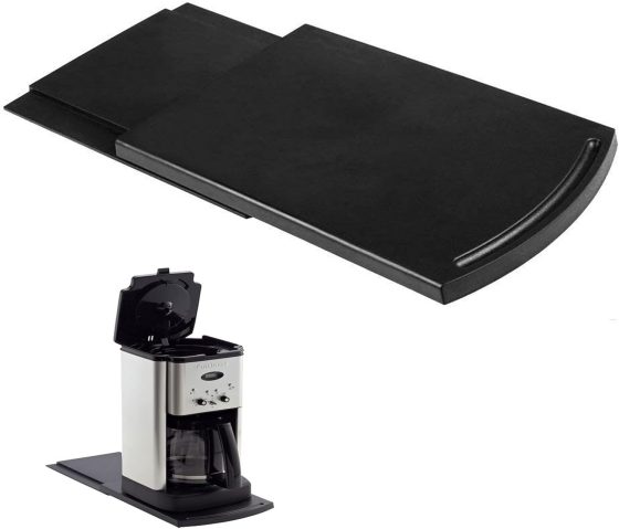 HauSun Handy Sliding Tray Sliding Tray Mat for Coffee Maker,Kitchen
