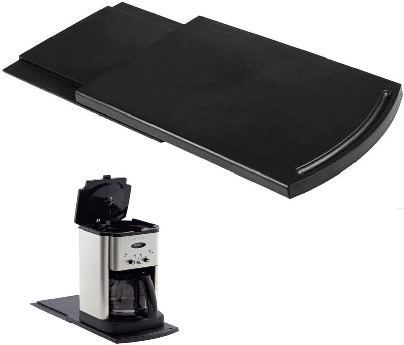 HauSun Handy Sliding Tray Sliding Tray Mat for Coffee Maker,Kitchen
