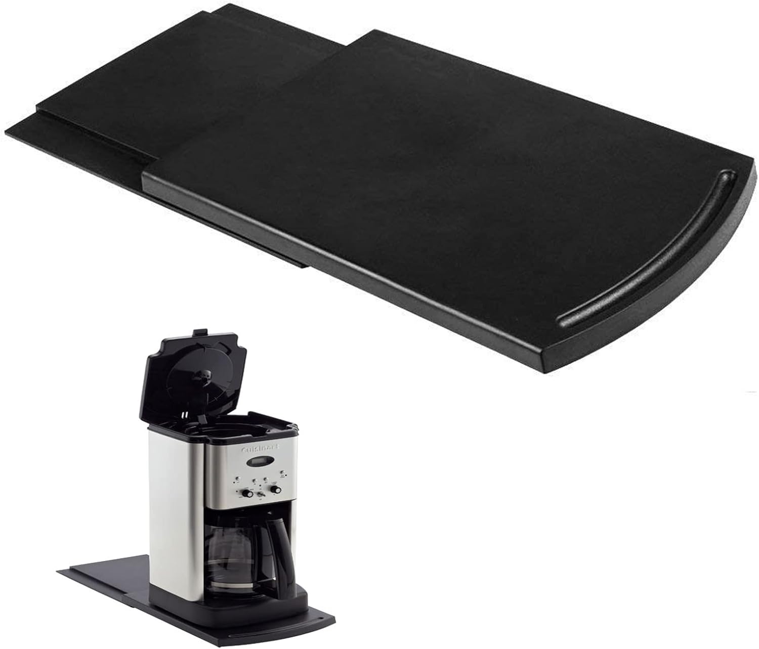 HauSun Handy Sliding Tray Sliding Tray Mat for Coffee Maker,Kitchen