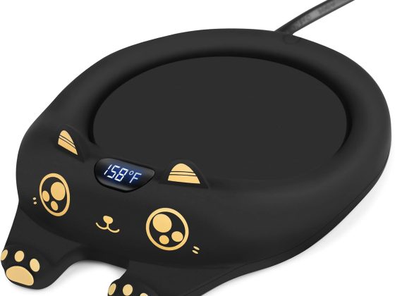 PUSEE Mug Warmer,Coffee Warmer for Desk Candle Warmer Auto Shut