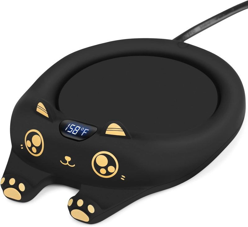 PUSEE Mug Warmer,Coffee Warmer for Desk Candle Warmer Auto Shut
