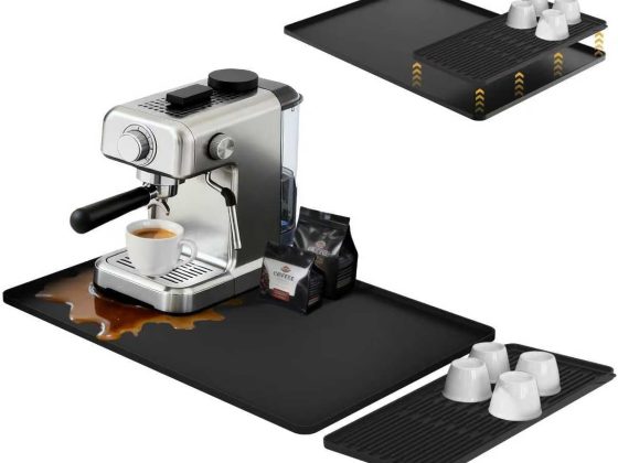 24×16-inch Coffee Mat – Heat Resistant Silicone for Coffee Bar &