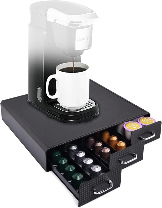 Coffee Pod Storage Drawer Coffee Capsule Organize Drawer Coffee