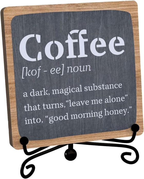 Coffee Bar Accessories, Coffee Decor, Farmhouse Bar Accessories