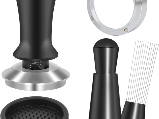 Reoszeank 51mm Espresso Accessories Kit, Spring Loaded Calibrated