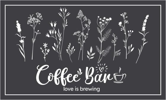 Dish Drying Mat Coffee Mat for Coffee Bar Large Absorbent Coffee