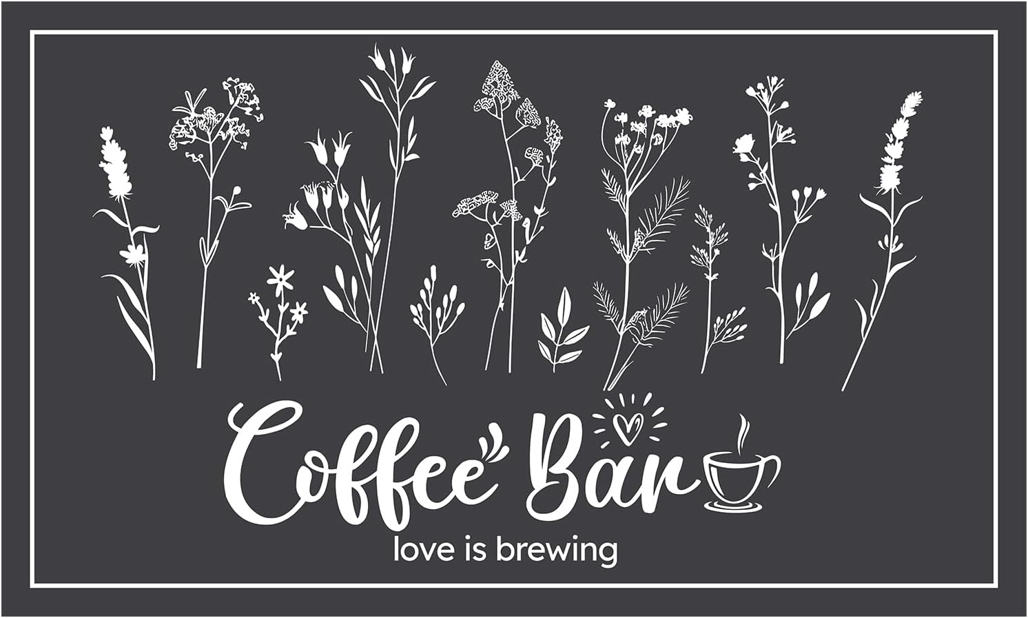 Dish Drying Mat Coffee Mat for Coffee Bar Large Absorbent Coffee