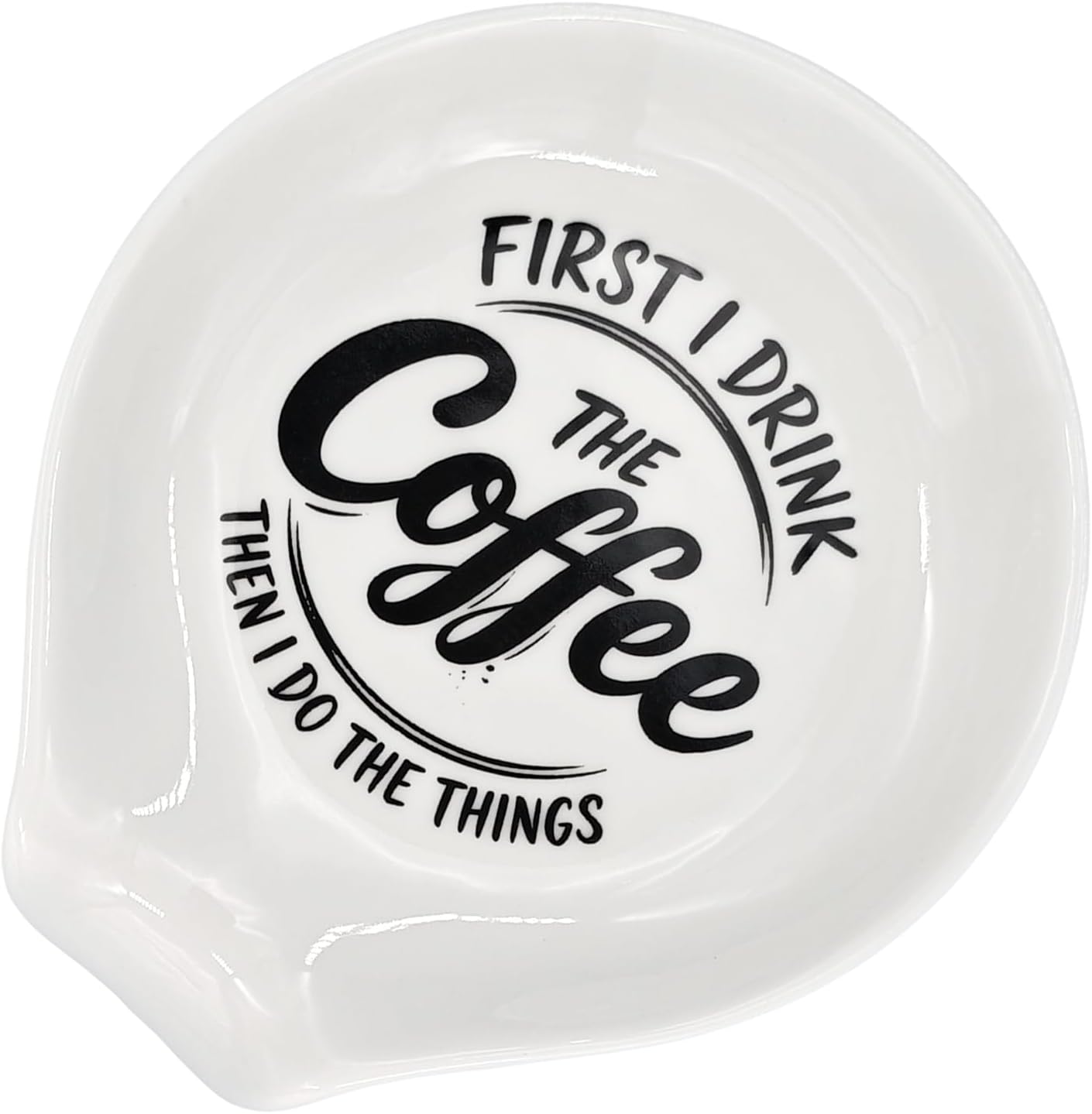 Coffee Spoon Rest Ceramic, Kitchen Spoon Holder For countertop,