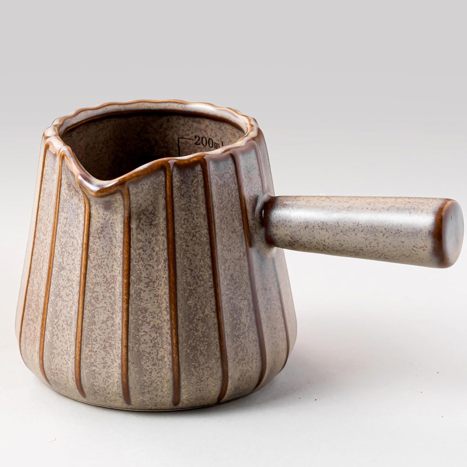 Espresso Cup, Ceramic Espresso Measuring Cup with Handle, Expresso
