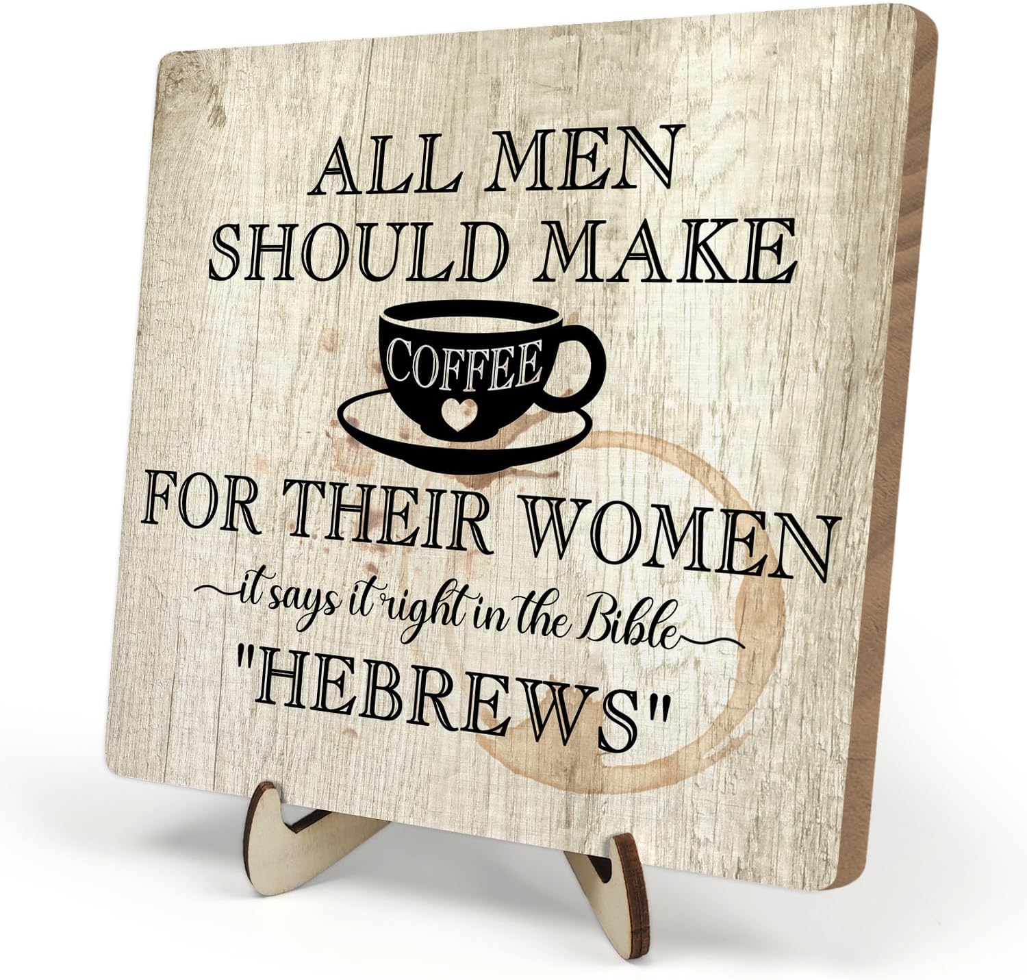 Coffee Bar Sign Plaque, Coffee Signs for Coffee Station, Vintage