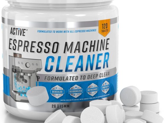 ACTIVE Espresso Machine Cleaning Tablets Descaling – 120 Tabs |
