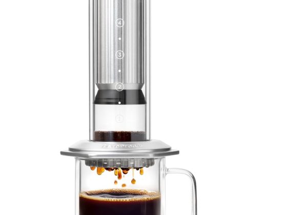 AeroPress Premium Coffee Press, Glass, Stainless Steel & Aluminum